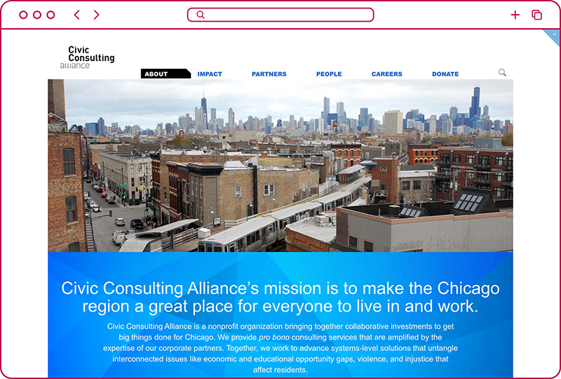 Civic Consulting Alliance Website