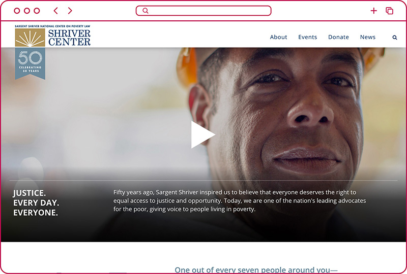 Shriver Center on Poverty Law Website